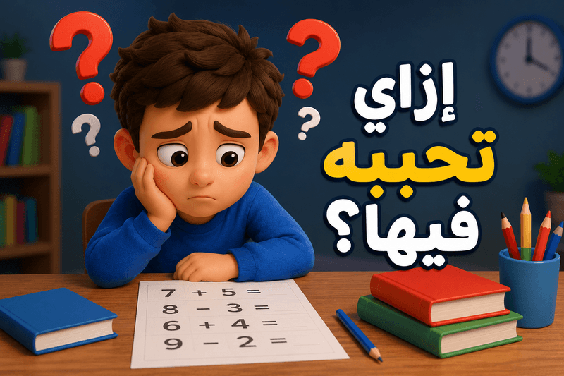 علامات كراهية الرياضيات عند الأطفال