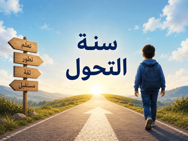 الصف السادس الابتدائي — نقطة تحول دراسية